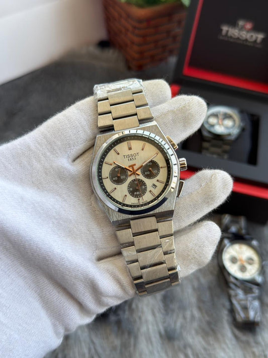 Tissot PRX Panda Chronograph
