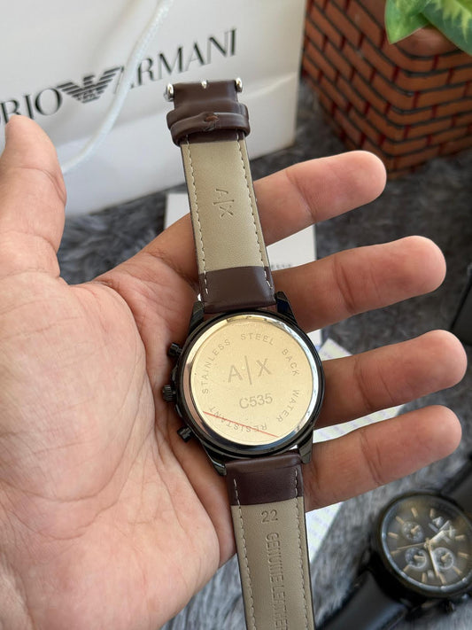 Armani exchange chronograph